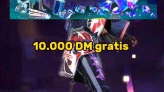 Cara mendapatkan 10000 DM gratis dari garena