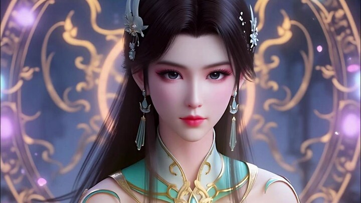 Appreciation of the high-definition wallpaper of Xiao Xun'er, the long-legged heroine in Dou Po Cang