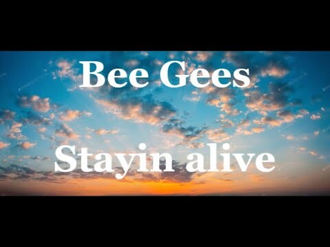 Bee Gees - Stayin' Alive[영어자막/한글번역]