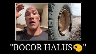 The Rock Reaction to Ban Bocor Halus🤏