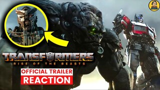 AUTOBOTS HADAPI ANCAMAN UNICRON ?! | TRANSFORMERS RISE OF THE BEASTS TRAILER REACTION INDONESIA