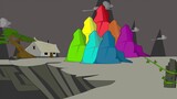 [Animasi Patung Pasir] Gunung Calabash.