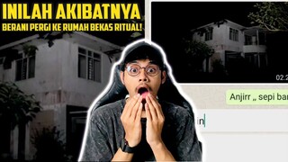 PENULUSURAN KE RUMAH BEKAS RITUAL PESUGIHAN!!! CHAT HISTORY SERAM RIZKY AULIA