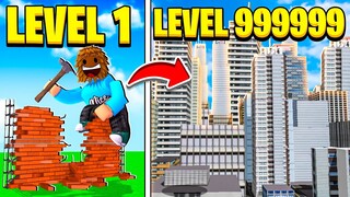 Building My Own Mega City In Roblox
