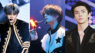 Kpop male idols with beautiful faces and mental states