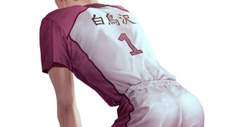[Gambar]Menggambar Bagian Belakang Tubuh Ushijima Wakatoshi