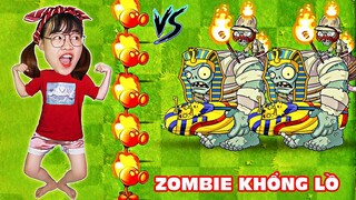 Hà Sam Trồng Hoa Trồng Quả Để Chiến Đấu Với ZOMBIE KHỔNG LỒ Khi Bố Mẹ Vắng Nhà | Plants vs Zombies 2