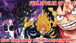 SPOILER ONE PIECE 1013 - LUFFY Dikalahkan KAIDO! NAMI Kembali Mendapatkan ZEUS?