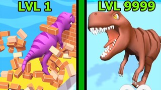 Tiến Hóa Khủng Long Bạo Chúa T-REX Thành Dạng Mạnh Mẽ Nhất Max LEVEL - Dino Hunting Top Game