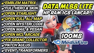 Patch Terbaru !! Data ML Lite Terbaru Anti Gagal & Aman 100% Bagi Para User Hp Kentang Ram 2gb