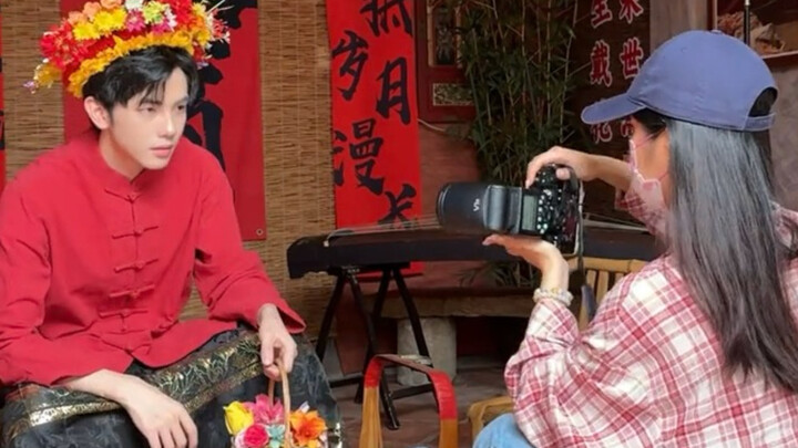 Menantang untuk memasangkan bunga pada kekasih di Quanzhou dan mengambil satu set foto pre-wedding
