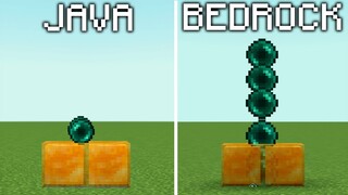 java vs bedrock