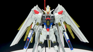 万代HGCE 非凡强袭自由高达 板件和拼装 360度展示 Gundam Seed Freedom