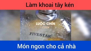 Làm khoai tây kén