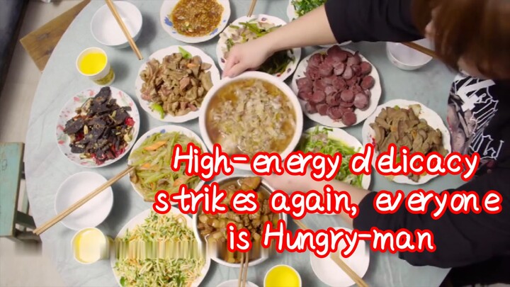 High-energy delicacy strikes again, everyone is Hungry-man