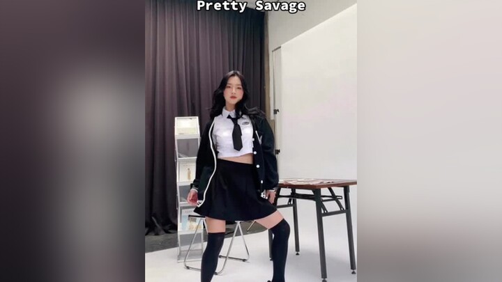 U better run run run prettysavage blackpink dancecover tiktok tiktokvn