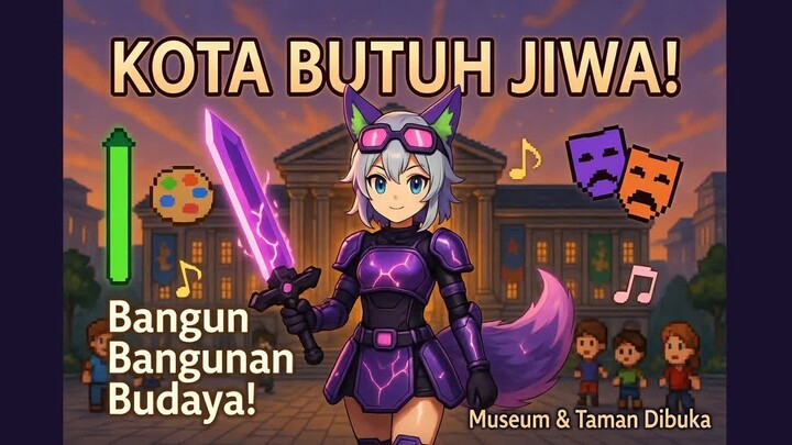 Membangun Bangunan Untuk Culture Atau Budaya - TheoTown Gameplay Indonesia Part