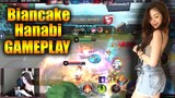 BIANCAKE INSANE HANABI GAMEPLAY!! | Mobile Legends