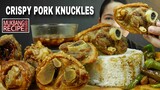 FILIPINO FOOD- CRISPY PORK KNUCKLES + PAKBET | RECIPE WITH MUKBANG | MUKBANG PHILIPPINES