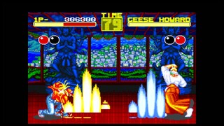 餓狼伝説　ラスボス　ギース　もはや当身投げではない…ピコピコ音でギースに醤油　タカラ版