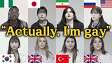 8 Countries Reacts to Coming Out "Actually, I'm Gay"
