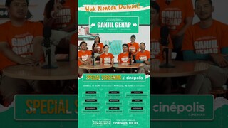 Special Screening Ganjil Genap 🔢🚗🚙 Di Cinépolis Indonesia 🍿🎟️ #shorts