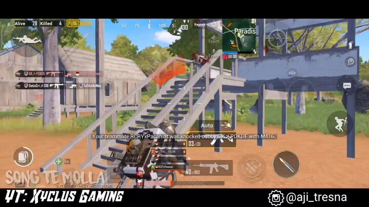 🎵SONG TE MOLLA PUBG MOBILE - TOOSOON