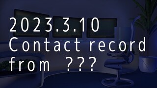 2023.3.10 Contact record ??? side #rebirthful #律可