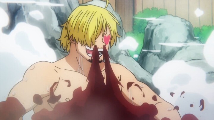 Finally Sanji mandi bareng cewe 🫠🤭
