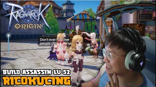 BUILD ASSASSIN RICO KUCING LV 1 - 52 ! RAGNAROK ORIGIN #assassincupu