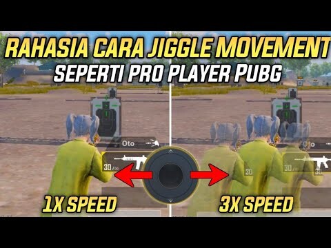 TUTORIAL CARA JIGGLE MOVEMENT LINCAH SEPERTI PRO PLAYER - PUBG MOBILE