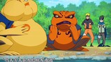 Naruto dan yang lainnya mengajarkan Toad Dragon Water Escape