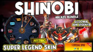 SHINOBI ABLAZE BUNDLE FREE FIRE