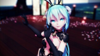 【MMD】Silk drama 1080P TDA black silk cheongsam Hatsune MIKU