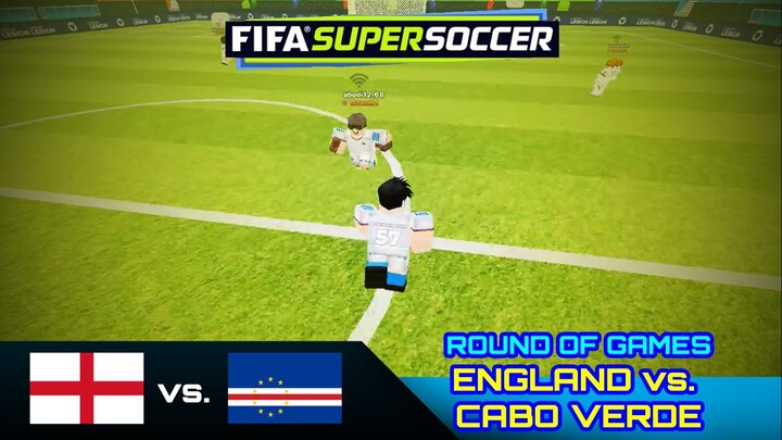 [ROBLOX] FIFA Super Soccer - England vs. Cabo Verde