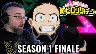 MY HERO ACADEMIA 1X13 REACTION ''In each of our hearts'' Boku No Hero Academia / SEASON 1 FINALE