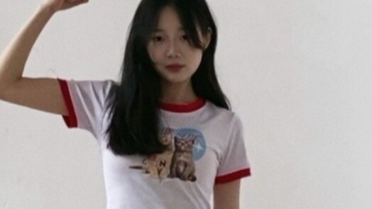 06 Female high-speed flip twice "go hard"