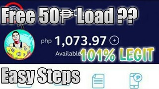 Paano makuha ang 50₱ Free Load ni GCash ( Easy Steps ) | Tagalog