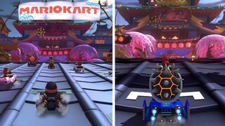 Mario Kart 8 Deluxe Booster Pass DLC (Wave 1) - All Tracks Comparison (Original vs. Booster Pass)