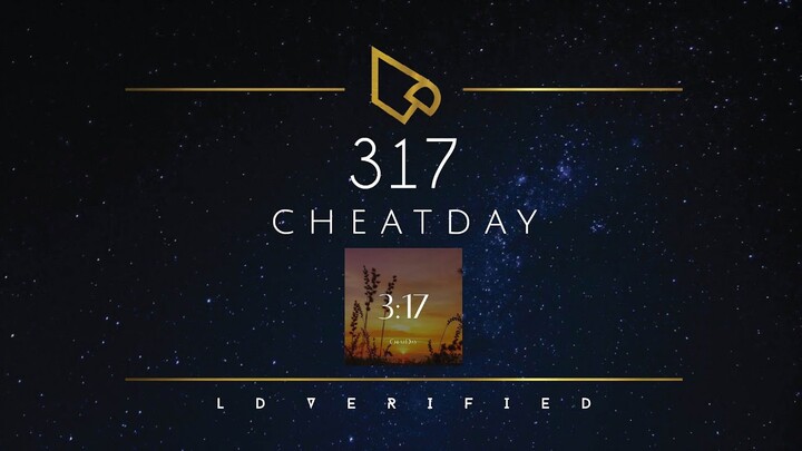 CheatDay | 317 (Lyric Video)