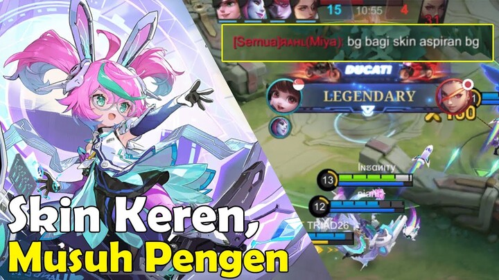 Skin Keren, Musuh Pengen || Review Skin Chang’e Aspirants mobile legends