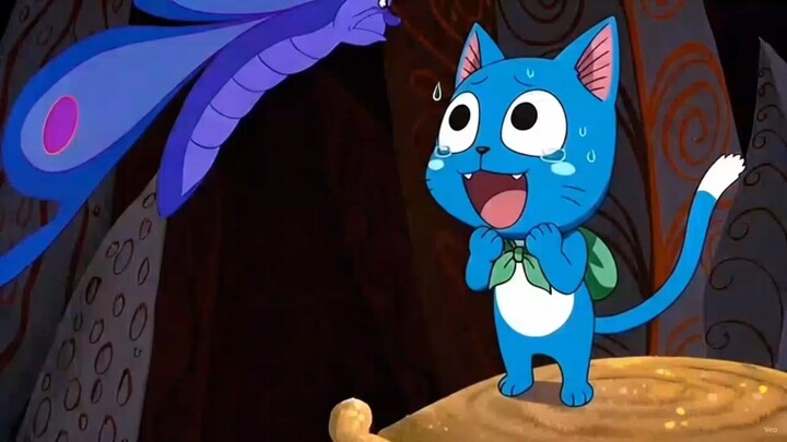 Fairy tail Happy serpente