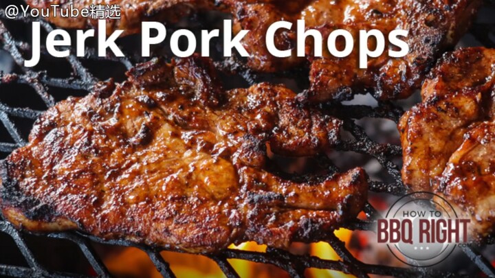 [YouTube BBQ Bro Is Here!] Today, BBQ Bro’s bringing you a massive Jamaican-style pork chop!