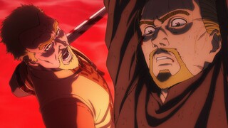 Thorfinn meets Askeladd in the afterlife of Valhalla | Vinland Saga S2 Ep 9