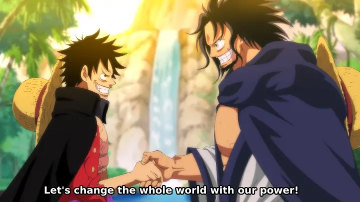 Luffy's Encounter with his Ancestor Joy Boy! All Chosen to be the Sun God! - One Piece