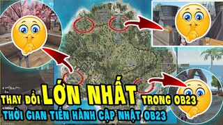 Ob23 | Khám phá 4 địa điểm mới trên bản đồ quân sự 2.0 | Thời gian cập nhật ob23 free fire