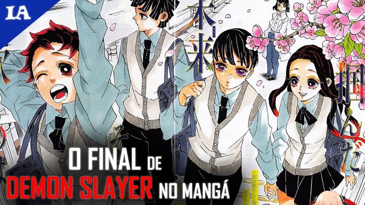 O FINAL DE KIMETSU NO YAIBA SURPREENDEU! | Spoilers do final