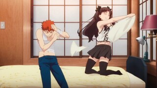 Dalam kehidupan pernikahan Tohsaka Rin dan Emiya Shirou, Rin yang tsundere juga menjadi lembut dan i