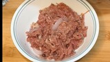 Ginisang corned beef (sautéd corned beef)