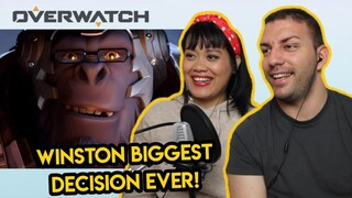 NON-OVERWATCH PLAYERS REACTS to Overwatch Animated Short | "Recall"